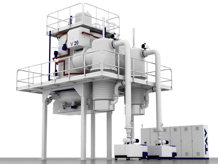 Hornos de vacío verticales<br/>Carga superior o inferior