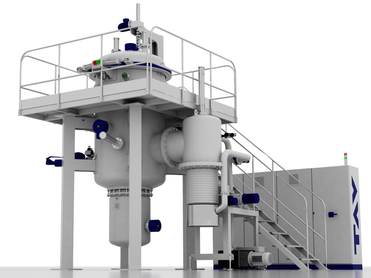 Vertical vacuum furnaces<br/>Top or bottom load